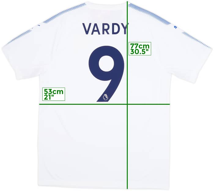 2017-18 Leicester Third Shirt Vardy #9 (L)