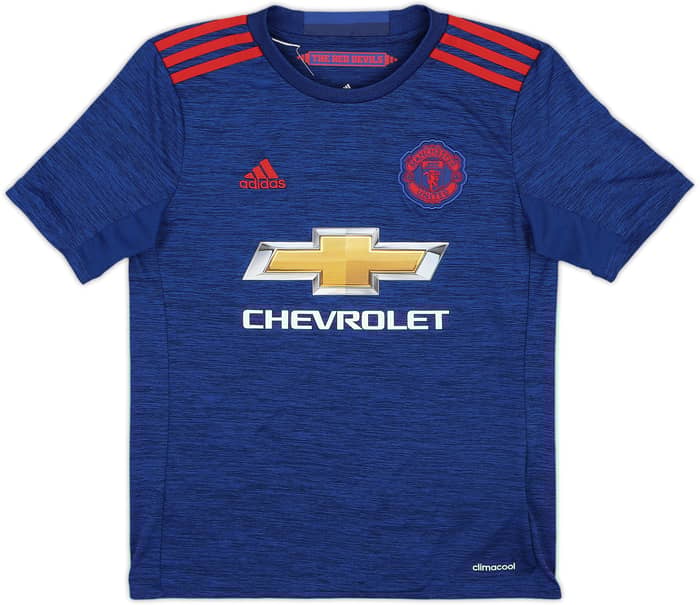 2016-17 Manchester United Away Shirt Rooney #10 - 9/10 - (M.Boys)