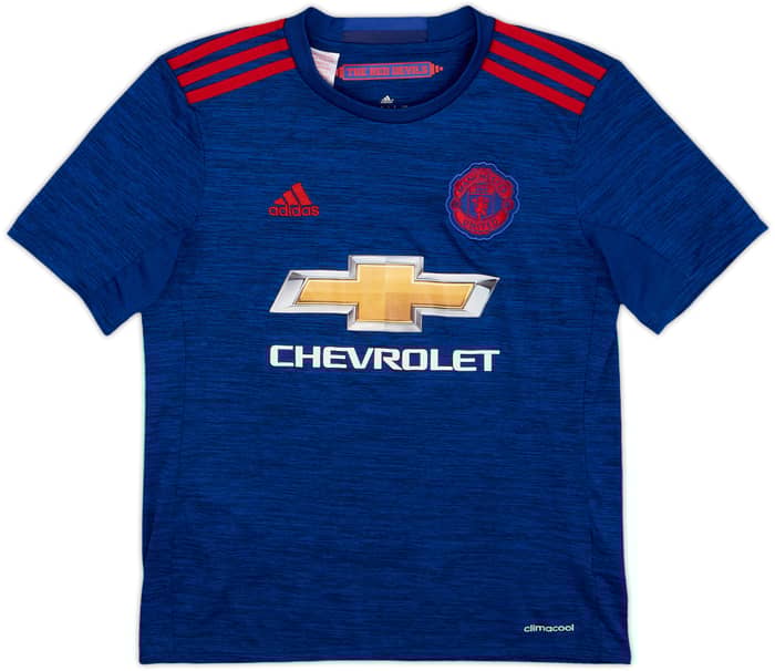 2016-17 Manchester United Away Shirt Rooney #10 - 10/10 - (M.Boys)