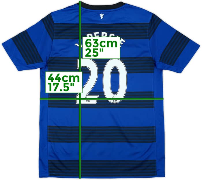 2012-13 Manchester United Third Shirt v.Persie #20 - 8/10 - (L.Boys)