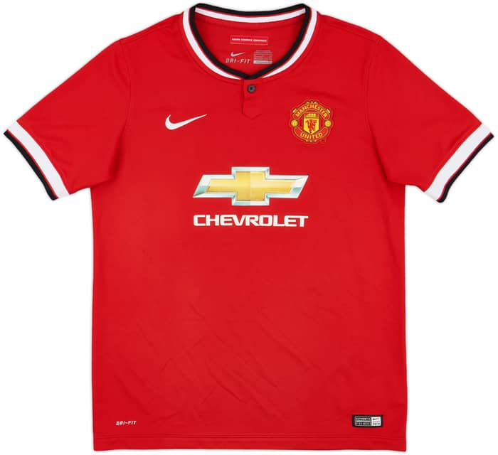 2014-15 Manchester United Home Shirt Rooney #10 - 8/10 - (XL.Boys)