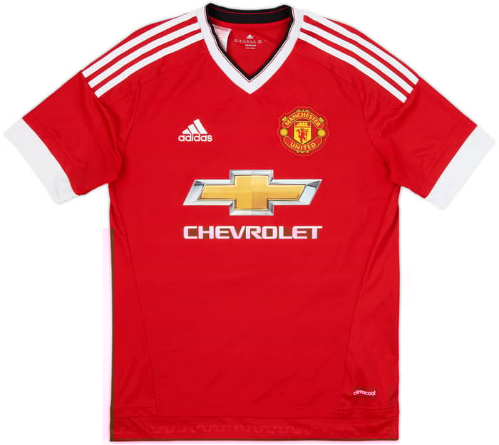 2015-16 Manchester United Home Shirt Rooney #10 - 8/10 - (XL.Boys)