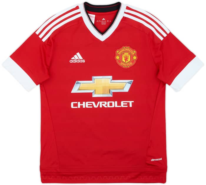 2015-16 Manchester United Home Shirt Rooney #10 - 7/10 - (L.Boys)
