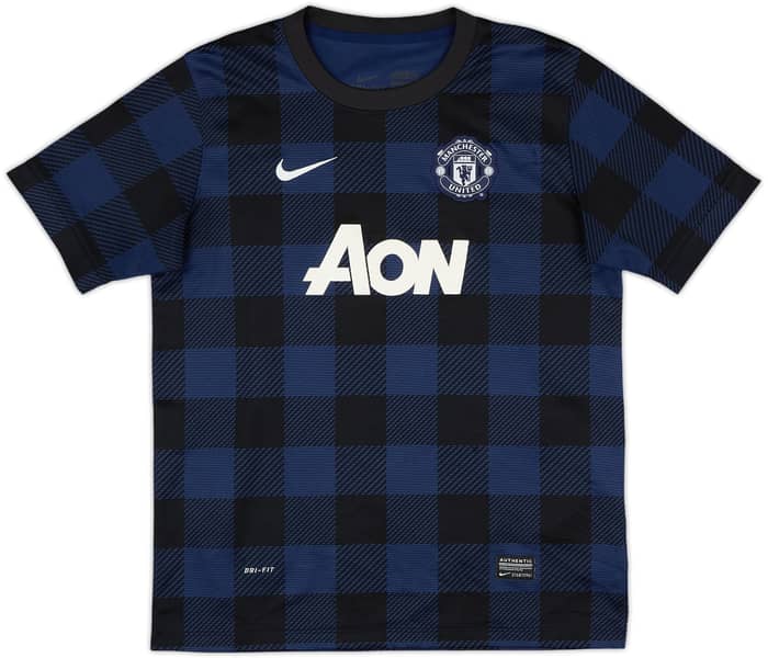 2013-14 Manchester United Away Shirt v.Persie #20 - 8/10 - (XL.Boys)