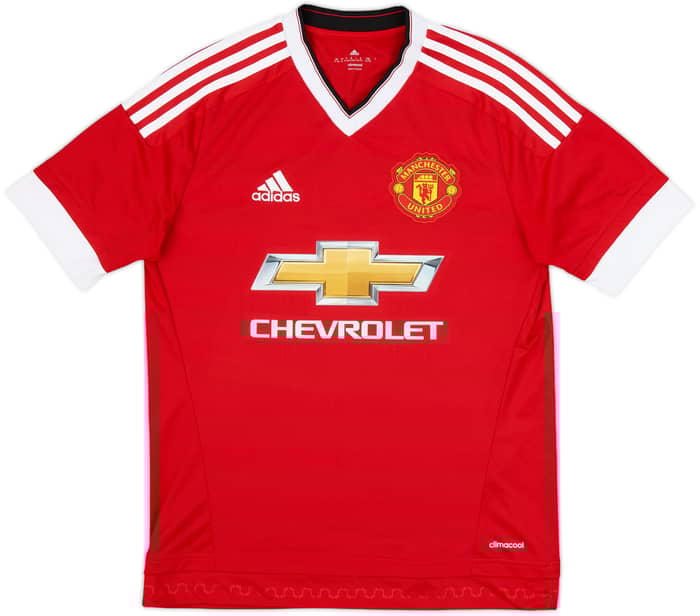 2015-16 Manchester United Home Shirt Rooney #10 - 9/10 - (XL.Boys)