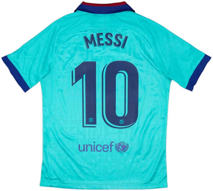 2019-20 Barcelona Third CL Shirt Messi #10 - 7/10 - (M)