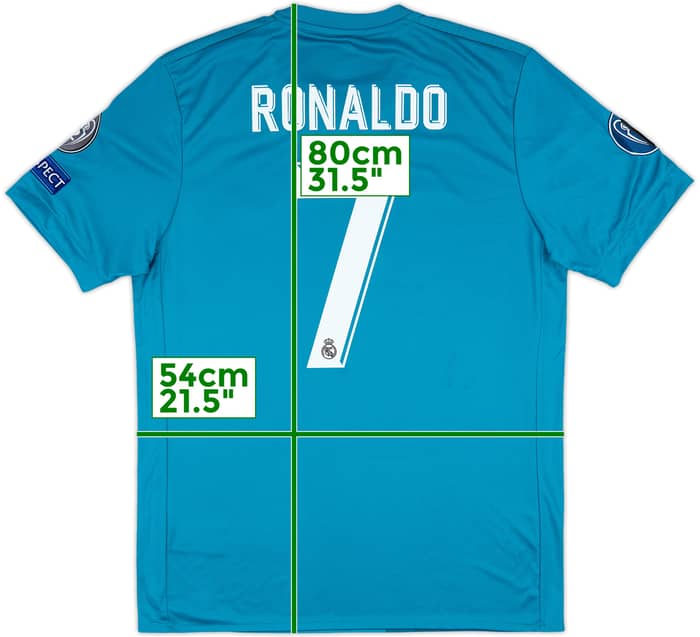 2017-18 Real Madrid Third Shirt Ronaldo #7 (L)