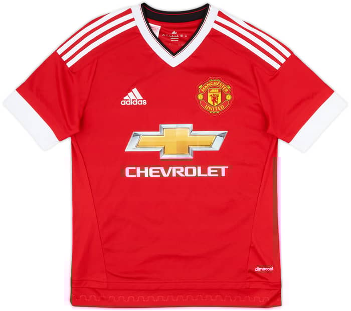 2015-16 Manchester United Home Shirt Rooney #10 - 10/10 - (L.Boys)