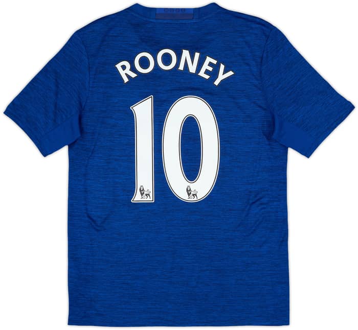 2016-17 Manchester United Away Shirt Rooney #10 - 10/10 - (XL.Boys)