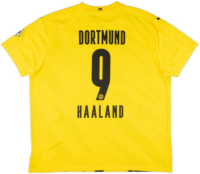 2020-21 Borussia Dortmund Home Shirt Haaland #9 (3XL)