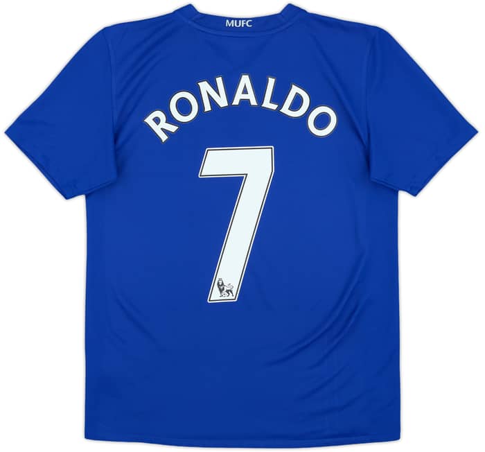 2008-09 Manchester United Third Shirt Ronaldo #7 - 8/10 - (XL.Boys)