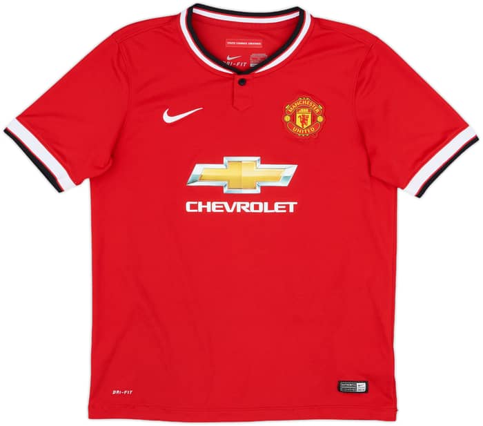 2014-15 Manchester United Home Shirt Rooney #10 - 8/10 - (XL.Boys)
