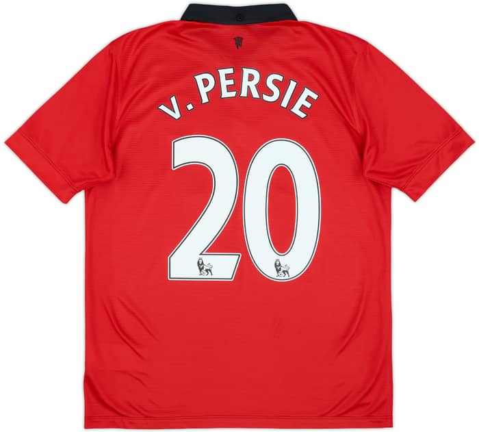 2013-14 Manchester United Home Shirt v.Persie #20 - 8/10 - (XL.Boys)