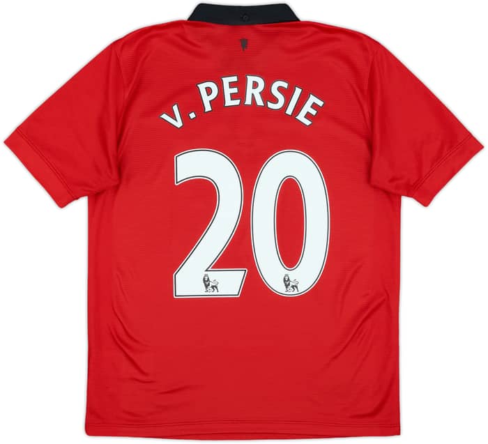 2013-14 Manchester United Home Shirt v.Persie #20 - 8/10 - (XL.Boys)