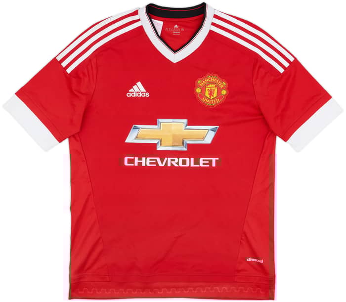 2015-16 Manchester United Home Shirt Rooney #10 - 8/10 - (XL.Boys)