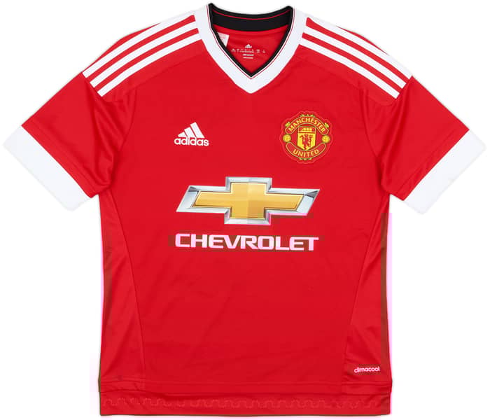 2015-16 Manchester United Home Shirt Rooney #10 - 10/10 - (L.Boys)