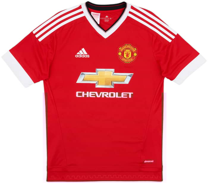 2015-16 Manchester United Home Shirt Rooney #10 - 10/10 - (XL.Boys)