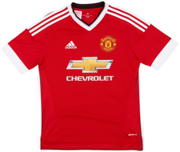 2015-16 Manchester United Home Shirt Rooney #10 - 10/10 - (XL.Boys)
