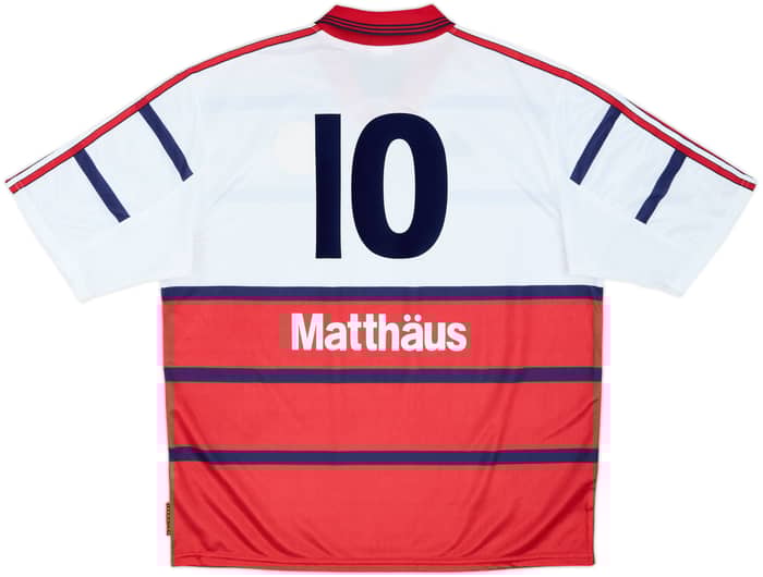1998-00 Bayern Munich Player Issue Away Shirt Matthaus #10 - 10/10 - (XL)