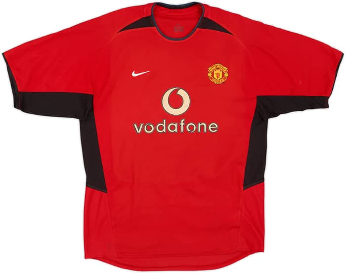 2002-04 Manchester United Home Shirt Keane #16 - 5/10 - (L)