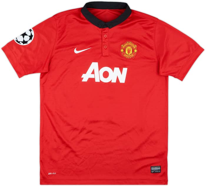 2012-13 Manchester United Home Shirt Rooney #10 - 9/10 - (XL.Boys)