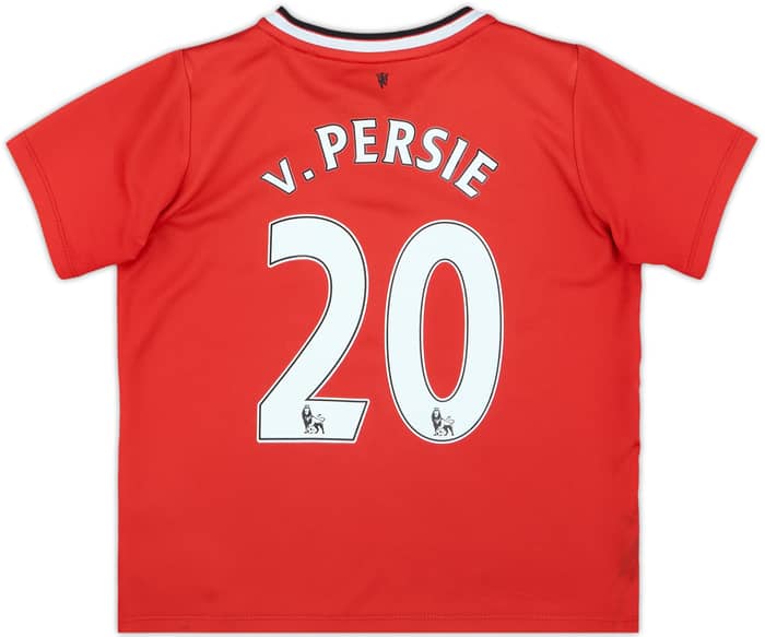 2014-15 Manchester United Home Shirt v.Persie #20 - 10/10 - (5-6 Years)