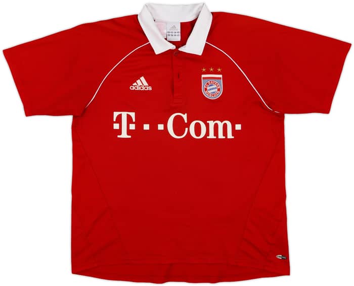 2005-06 Bayern Munich Home Shirt Ballack #13 - 6/10 - (XL.Boys)