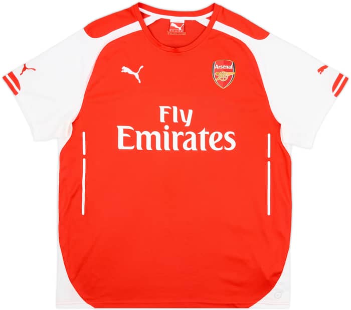 2014-15 Arsenal Home Shirt S.Cazorla #19 - 7/10 - (XL)