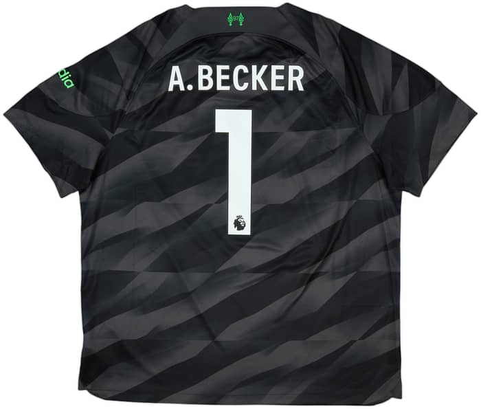 2023-24 Liverpool GK Shirt A.Becker #1 - 10/10 - (XXL)