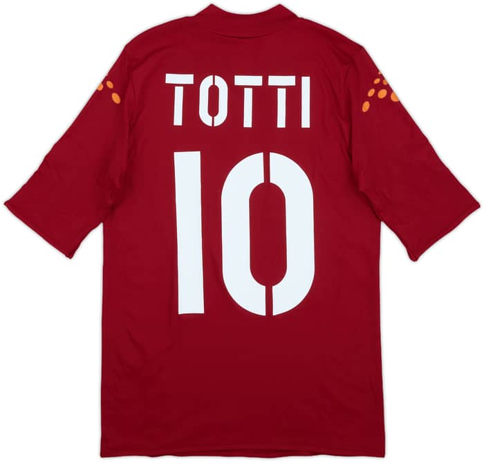 2003-04 Roma Home Shirt Totti #10 (S)