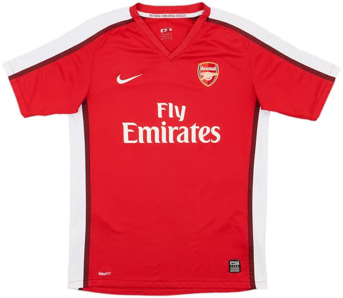 2008-10 Arsenal Home Shirt Fabregas #4 - 6/10 - (XL.Boys)