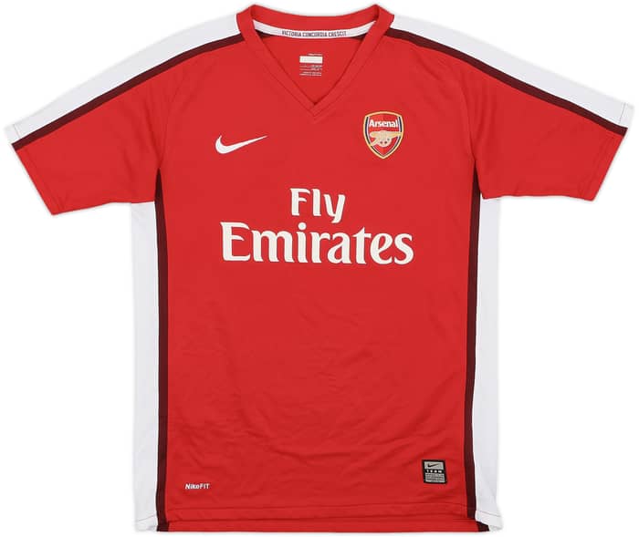 2008-10 Arsenal Home Shirt Rosicky #7 - 8/10 - (L.Boys)