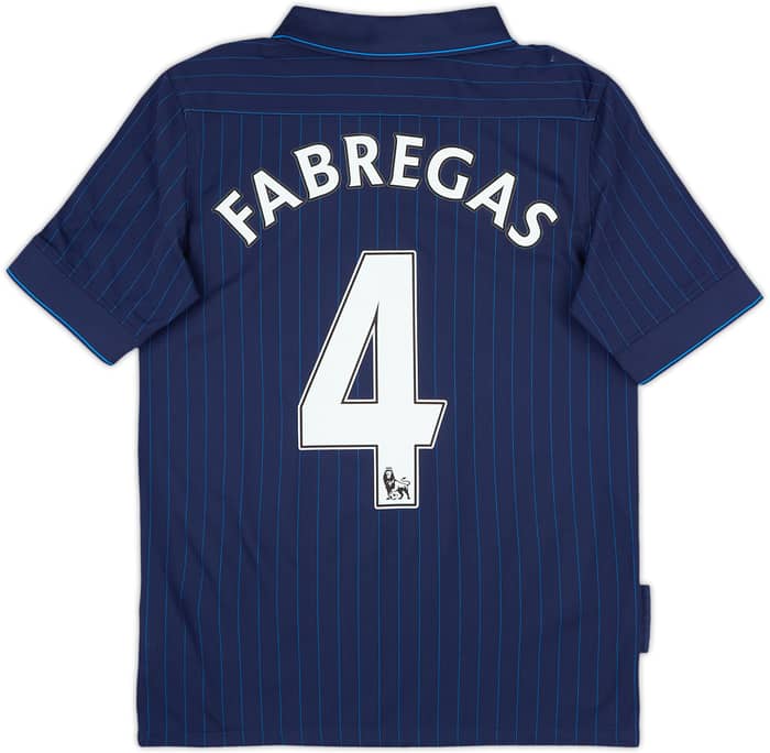 2009-10 Arsenal Away Shirt Fabregas #4 - 9/10 - (L.Boys)
