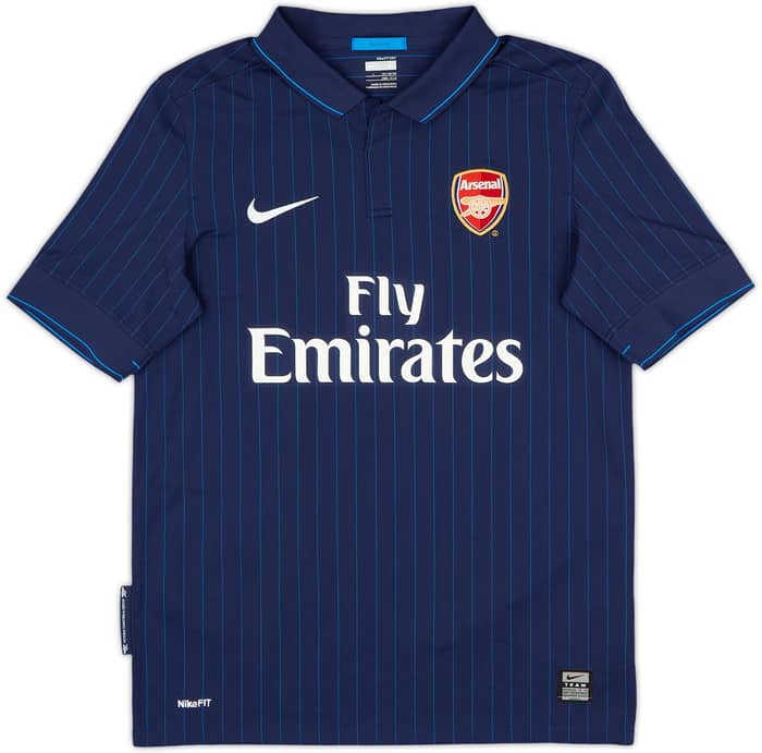 2009-10 Arsenal Away Shirt Fabregas #4 - 9/10 - (L.Boys)