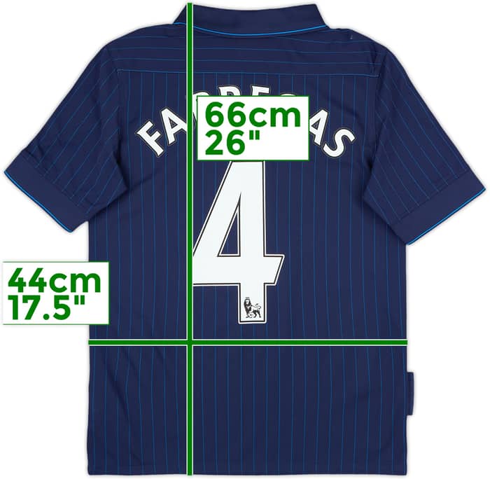 2009-10 Arsenal Away Shirt Fabregas #4 - 9/10 - (L.Boys)