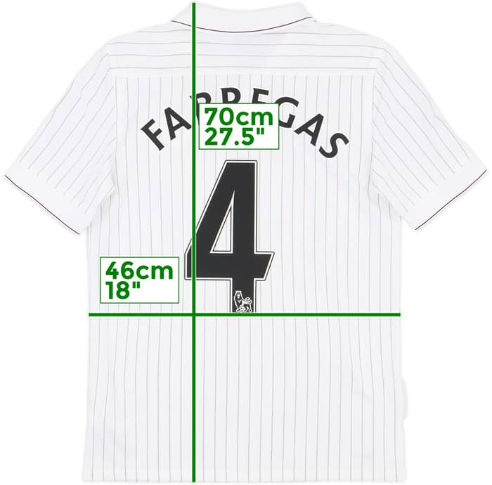 2009-10 Arsenal Third Shirt Fabregas #4 - 9/10 - (XL.Boys)