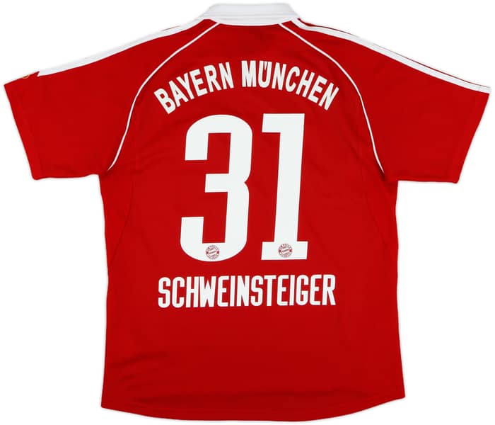 2006-07 Bayern Munich Home Shirt Schweinsteiger #31 - 10/10 - (XL.Boys)