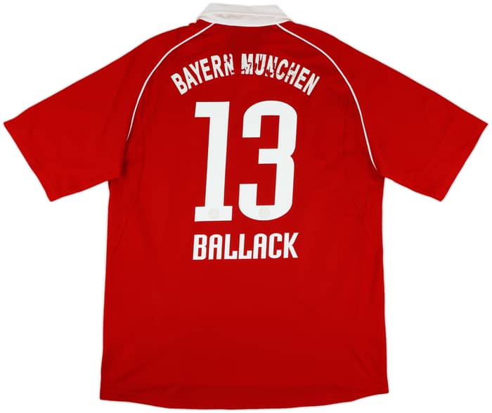2005-06 Bayern Munich Home Shirt Ballack #13 - 6/10 - (XL)