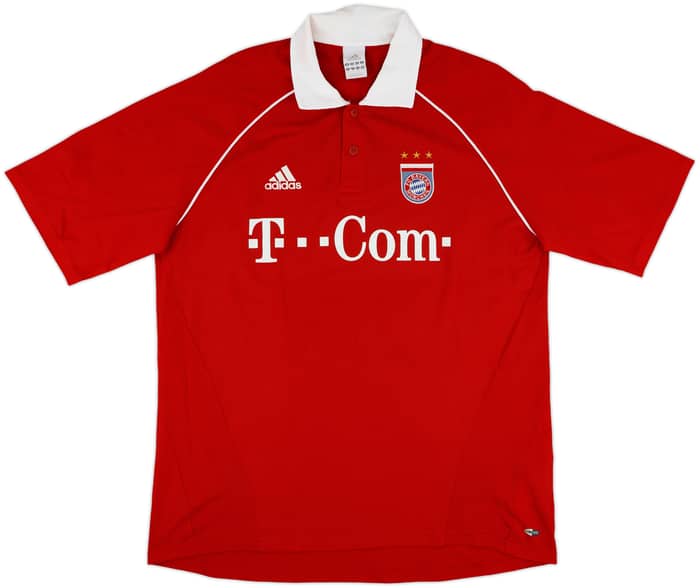 2005-06 Bayern Munich Home Shirt Ballack #13 - 6/10 - (XL)