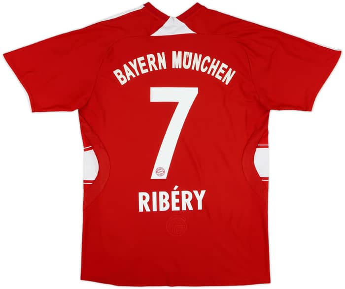 2008-09 Bayern Munich Home Shirt Ribery #7 - 7/10 - (XL.Boys)