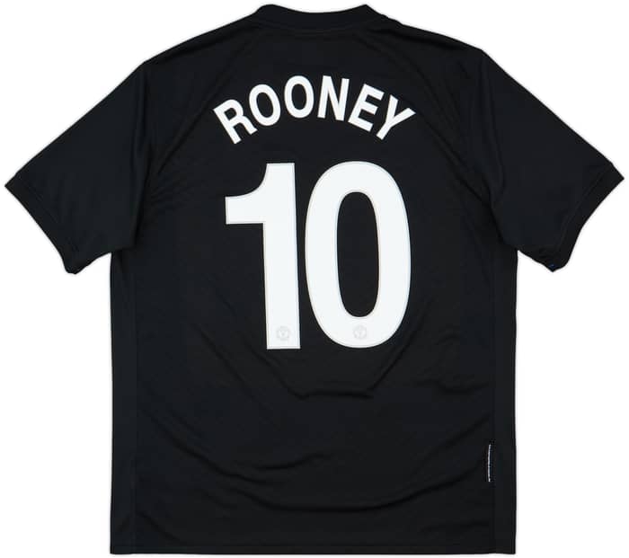2009-10 Manchester United Away Shirt Rooney #10 - 8/10 - (L)