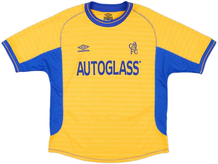 2000-01 Chelsea Away Shirt Zola #25 - 8/10 - (M)