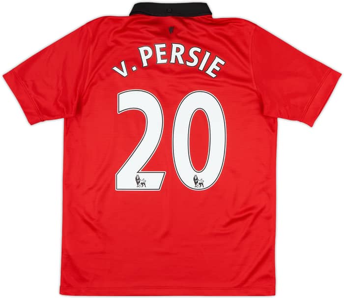 2013-14 Manchester United Home Shirt v.Persie #20 - 9/10 - (XL.Boys)