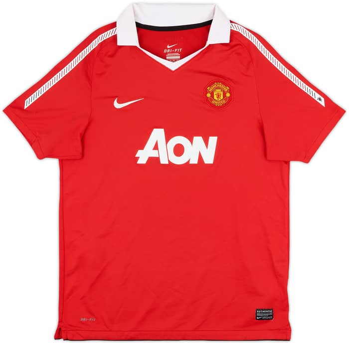 2011-12 Manchester United Home Shirt Rooney #10 - 8/10 - (XL.Boys)