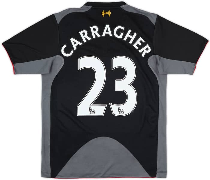 2012-13 Liverpool Away Shirt Carragher #23 - 9/10 - (XL.Boys)
