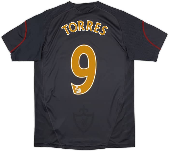 2009-10 Liverpool Away Shirt Torres #9 - 7/10 - (L.Boys)