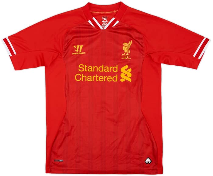2013-14 Liverpool Home Shirt Suarez #7 - 10/10 - (XL.Boys)
