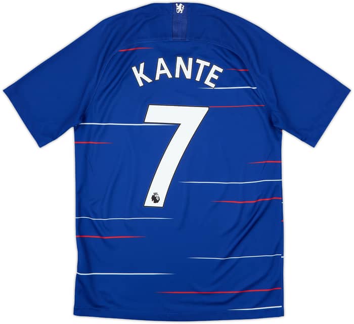 2018-19 Chelsea Home Shirt Kante #7 - 10/10 - (S)