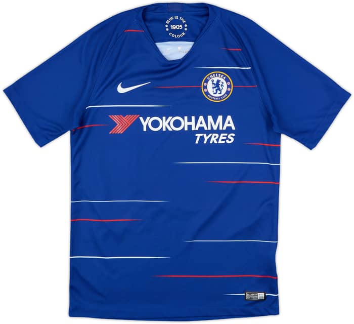 2018-19 Chelsea Home Shirt Kante #7 - 10/10 - (S)