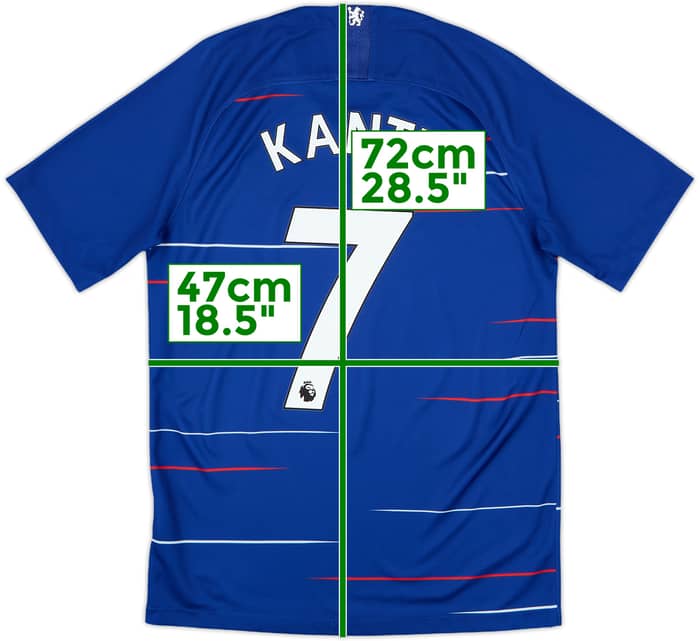 2018-19 Chelsea Home Shirt Kante #7 - 10/10 - (S)
